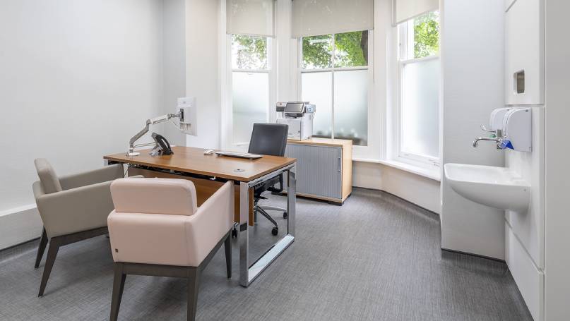Consulting rooms at The Neurosurgery